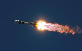 Sci Fi Rocket Wallpaper