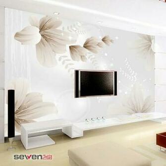 Personality Mural Wallpaper Tv Wall Bedroom S0162