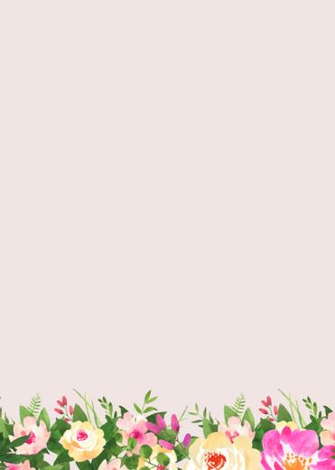 Floral Church Welcome Notecard Cute Wallpaper Background Note