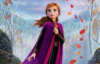 Wallpaper Cartoon Frozen Anna Cold Heart