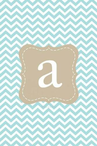 Chevron Background With Initial K iPhone Lock