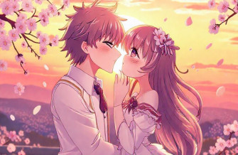 Anime Kiss Wallpaper