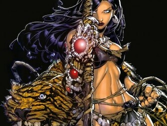 Just Walls Witchblade Comic Wallpaper