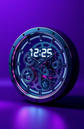 3d Clock Wallpaper