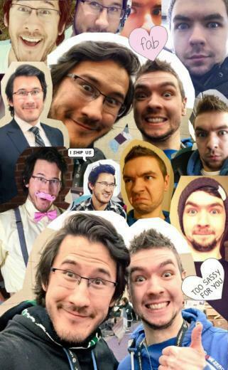 Septiplier Collage Wallpaper