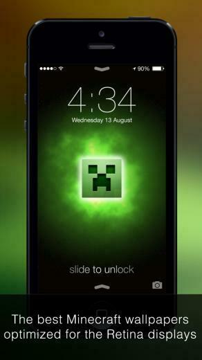 App Shopper Wallfive HD Wallpaper Minecraft Edition Lifestyle