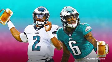 Eagles News Devonta Smith Remembers The Good Days With Jalen Hurts