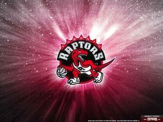 Toronto Raptors Is With A Team Logo Wallpaper On Your Computer And