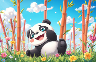 Cute Anime Panda Wallpaper