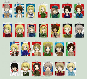 Chibi Hetalia By Chibispain