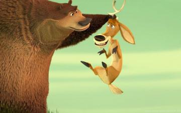 Wallpaper Open Season Boog Elliot Situation
