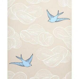 Julia Rothman For Hygge West Daydream In Cream Wallpaper