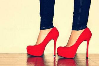 Cherry Heels Highheels Wallpaper