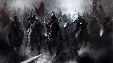 Knights Poster Fantasy Art Army Cavalry Bow HD