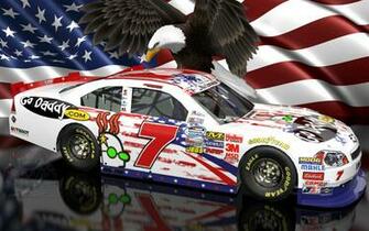 Danica Patrick Nascar Unites Patriotic Wallpaper