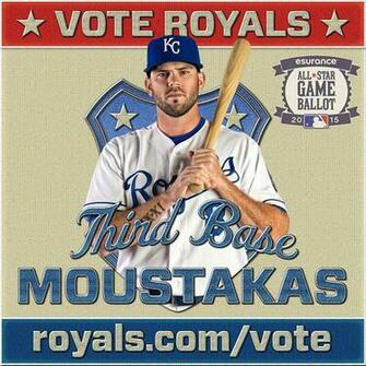 Voteroyals Mike Moustakas Kansas City Royals