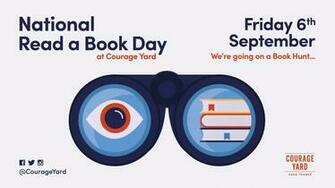 National Read A Book Day At Courage Yard