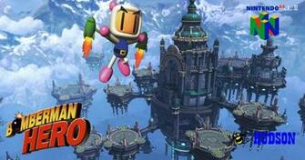 Bomberman Hero Nintendo Custom Wallpaper By