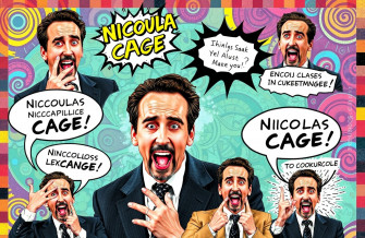 Funny Nicolas Cage Wallpaper