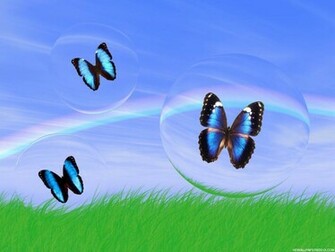 Wallpaper 3d Butterfly Beautiful