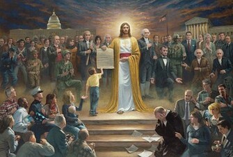 Jesus Christ Laws Of God Wallpaper In 3d Abstract