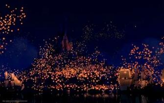 Wallpaper Tangled Dream Flashlights Castle Desktop