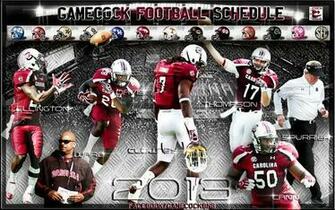 Gamecock Born Bred On Football Schedule Wallpaper