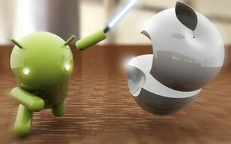 Android Vs Apple Full Wallpaper HD