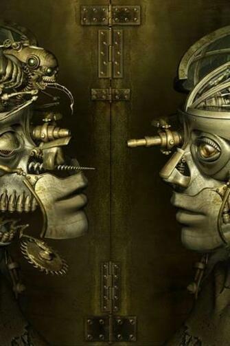 Biomechanical People Surrealism HD Wallpaper Desktop Background
