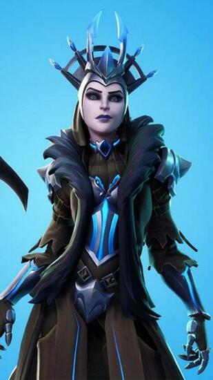 Ice Queen Fortnite Wallpaper Mobile