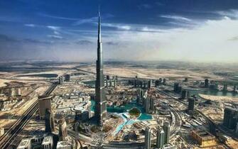 Dubai Wallpaper Cityscapes Skyscrapers Burj