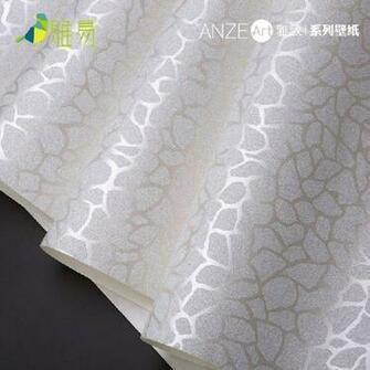 Non Woven European Silver Grey Damask Wallpaper Wall Paper Roll Living