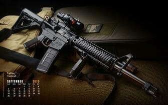 M16 Gun Wallpaper Desktop For