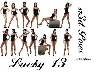 Second Life Marketplace Sr3d Poses Lucky Mod Copy Notrans