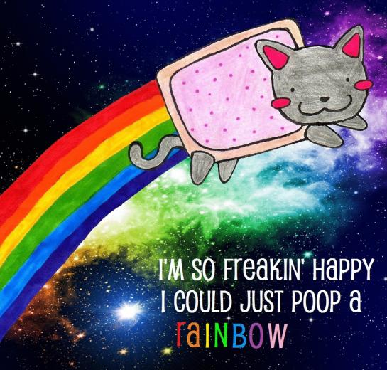 Nyan Cat Wallpaper Gif