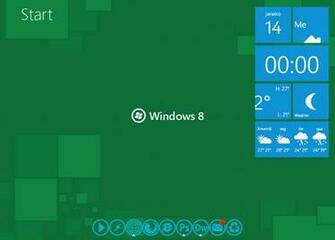 Metro Style Windows Wallpaper By L3m35