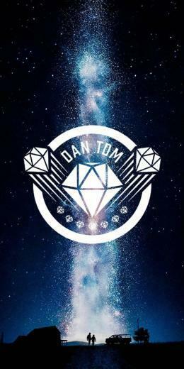 Aesthetic Dantdm Logo Wallpaper