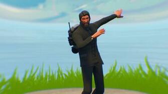 Fortnite John Wick Dab Wallpaper