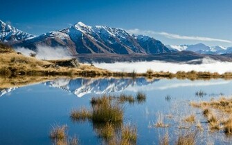 Snow Mountains Wallpaper Background Photos Imageand Pictures
