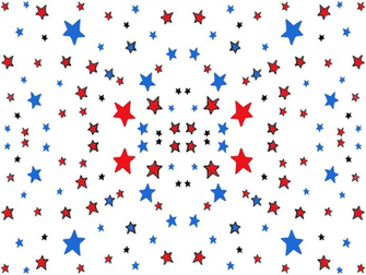 Red White And Blue Stars Wallpaper Rrred Mirror Png