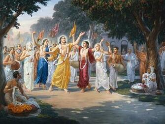 Krishna Sharanam Wallpaper