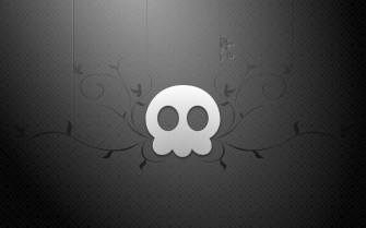 Black Skull Wallpaper