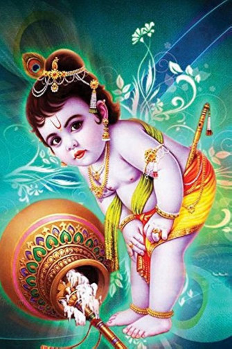 Aman Balak Krishna 3d Back Cover For Samsung Galaxy J2