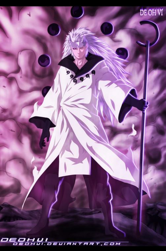 Naruto Madara Sage Of Six Paths Coloring By Deohvi