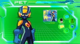 Megaman Exe Pet Desktop Wallpaper By Mega X Stream