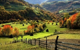 English Countryside Wallpaper