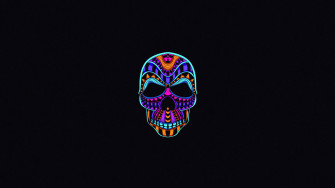 Black Skull Wallpaper