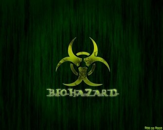 Green Biohazard Wallpaper