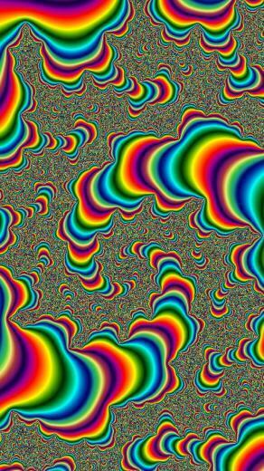 Psychedelic iPhone Wallpaper Fractals In Trippy