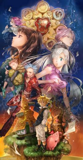 Les Sevens Deadly Sins Et La Princesse
